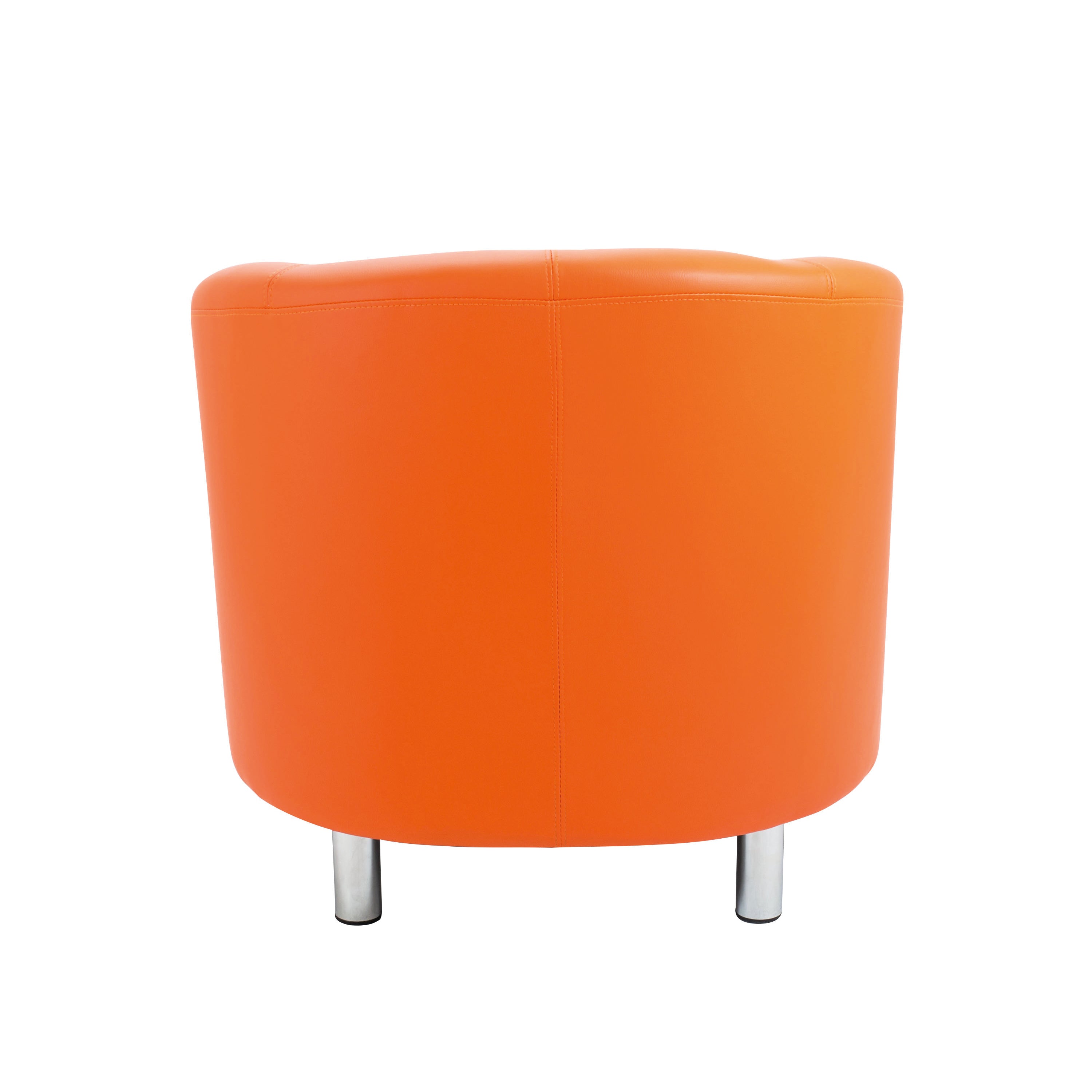 Jemini Tub Polyurethane Armchair Orange KF882440