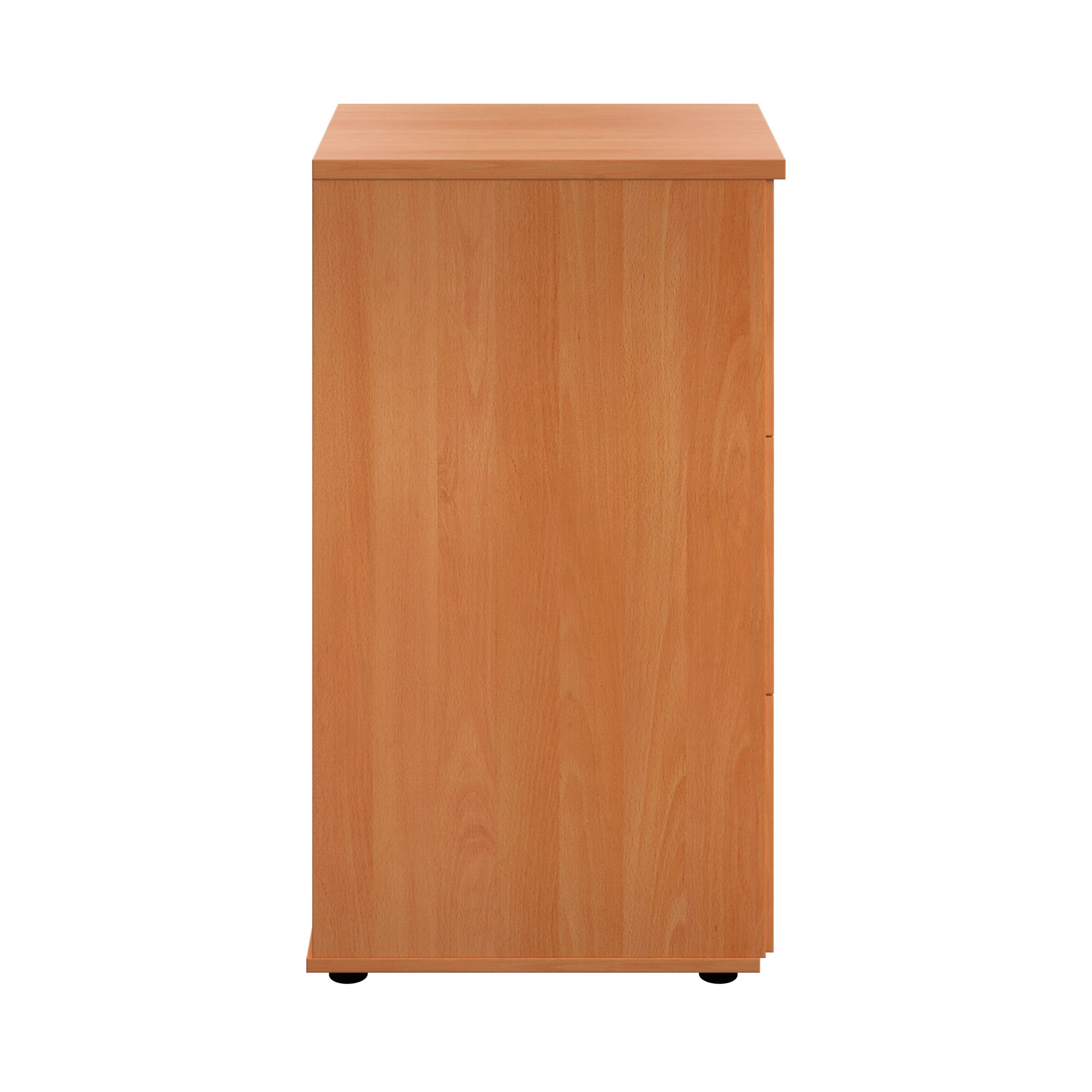 Jemini 3 Drawer Filing Cabinet 464x600x1030mm Beech Version 2 Kf90457