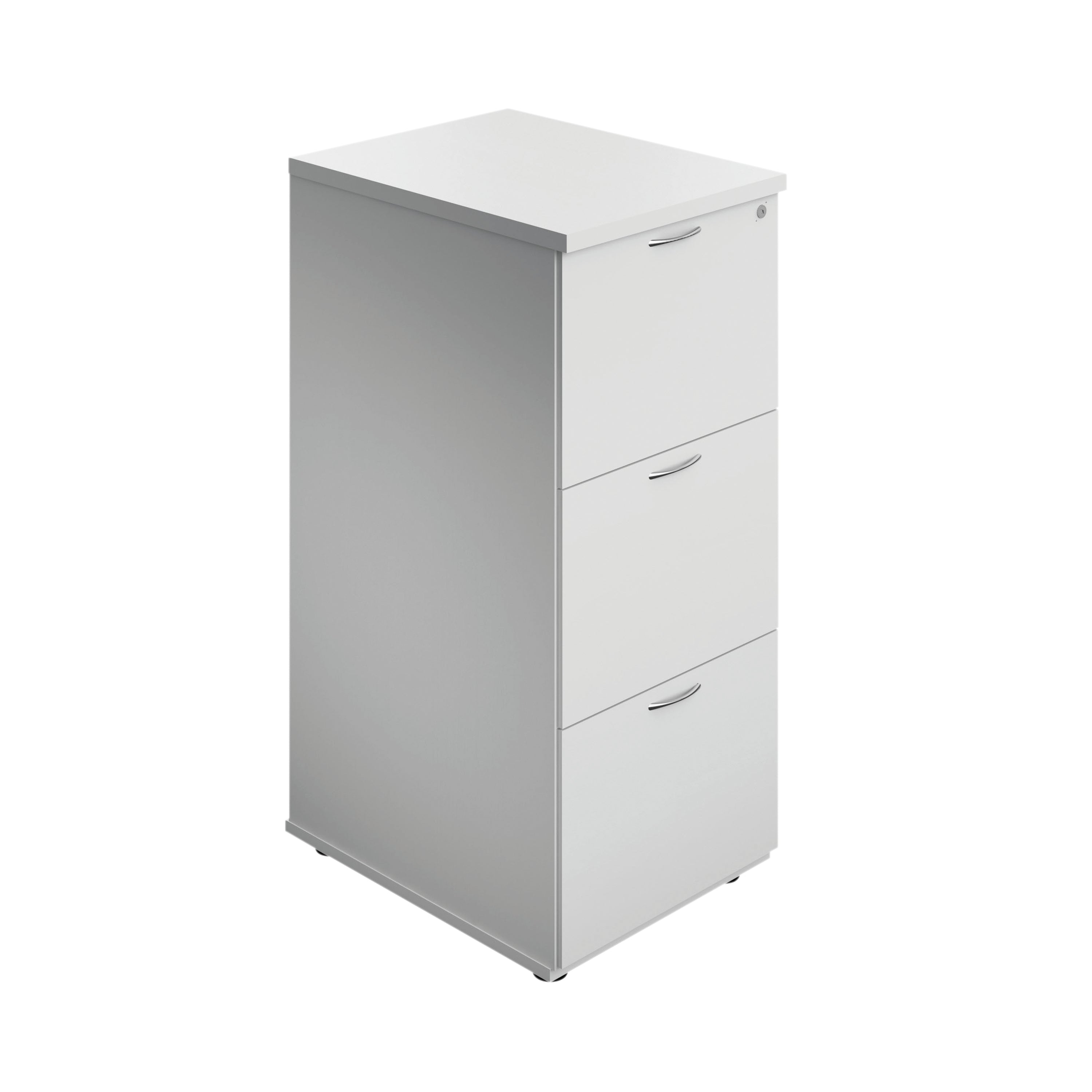 Jemini 3 Drawer Filing Cabinet 464x600x1030mm White Kf90464