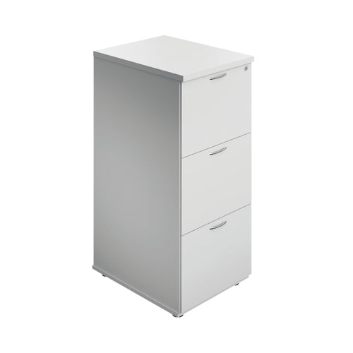 Jemini 3 Drawer Filing Cabinet 464x600x1030mm White Kf90464