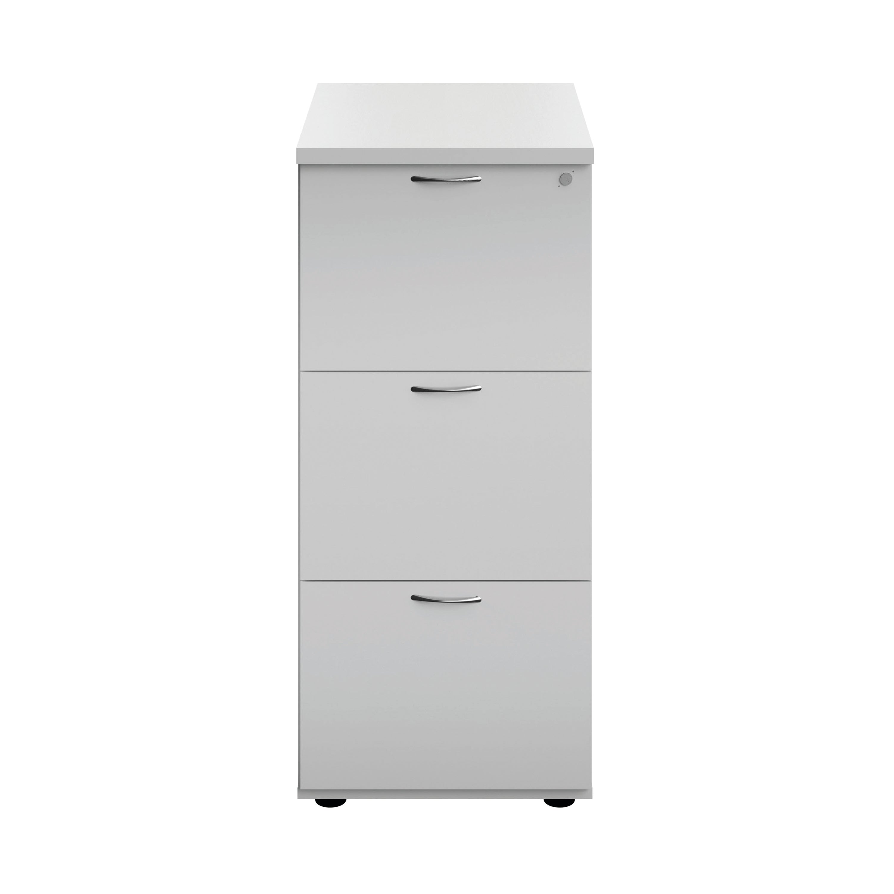 Jemini 3 Drawer Filing Cabinet 464x600x1030mm White Kf90464