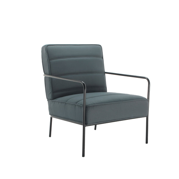 Jemini Wire Frame Reception Armchair 620x880x830mm Grey Kf90472