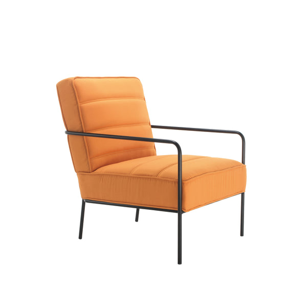 Jemini Wire Frame Reception Armchair 620x880x830mm Mustard Kf90477