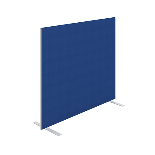 Jemini Floor Standing Screen 1400x25x1200mm Blue Kf90496