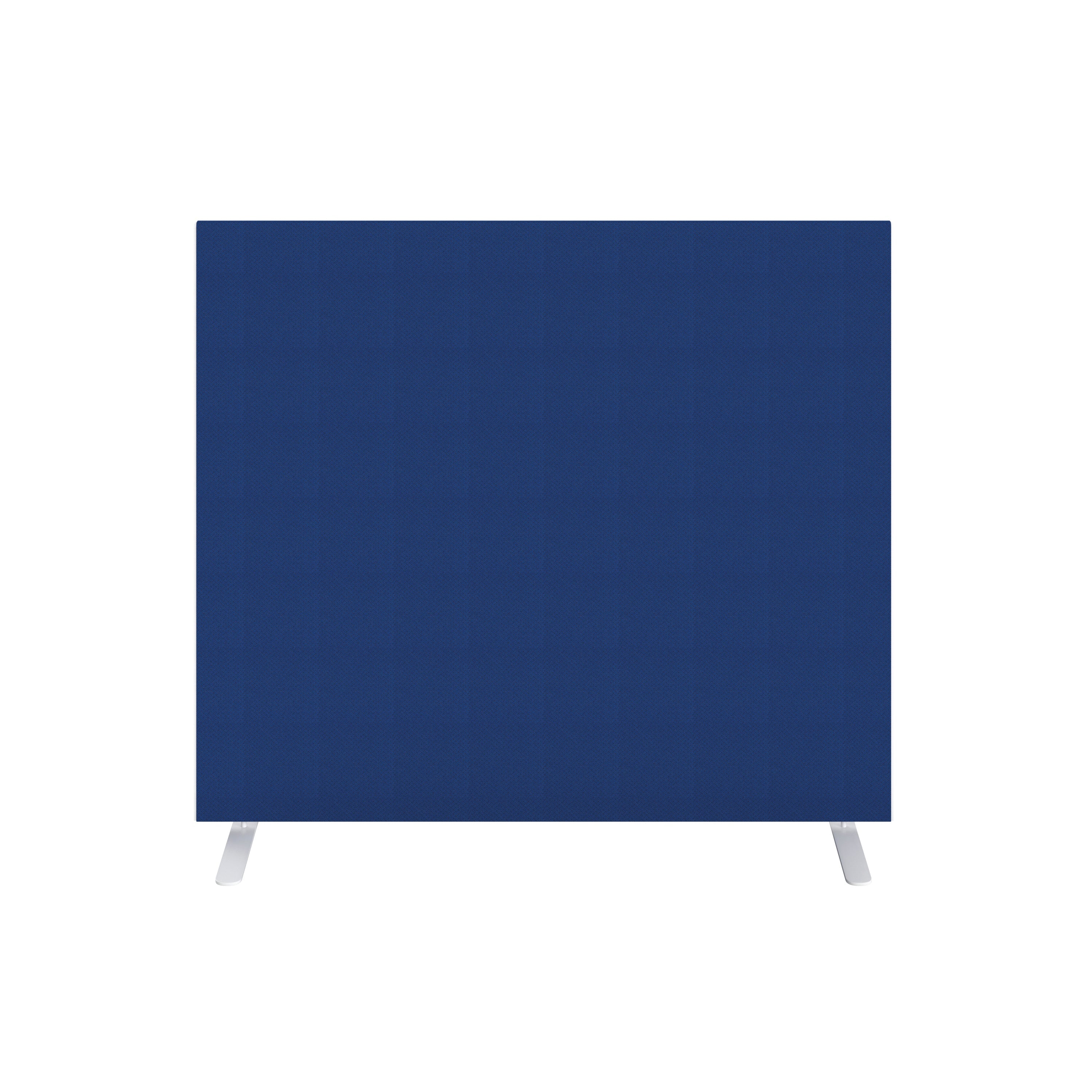 Jemini Floor Standing Screen 1400x25x1200mm Blue Kf90496