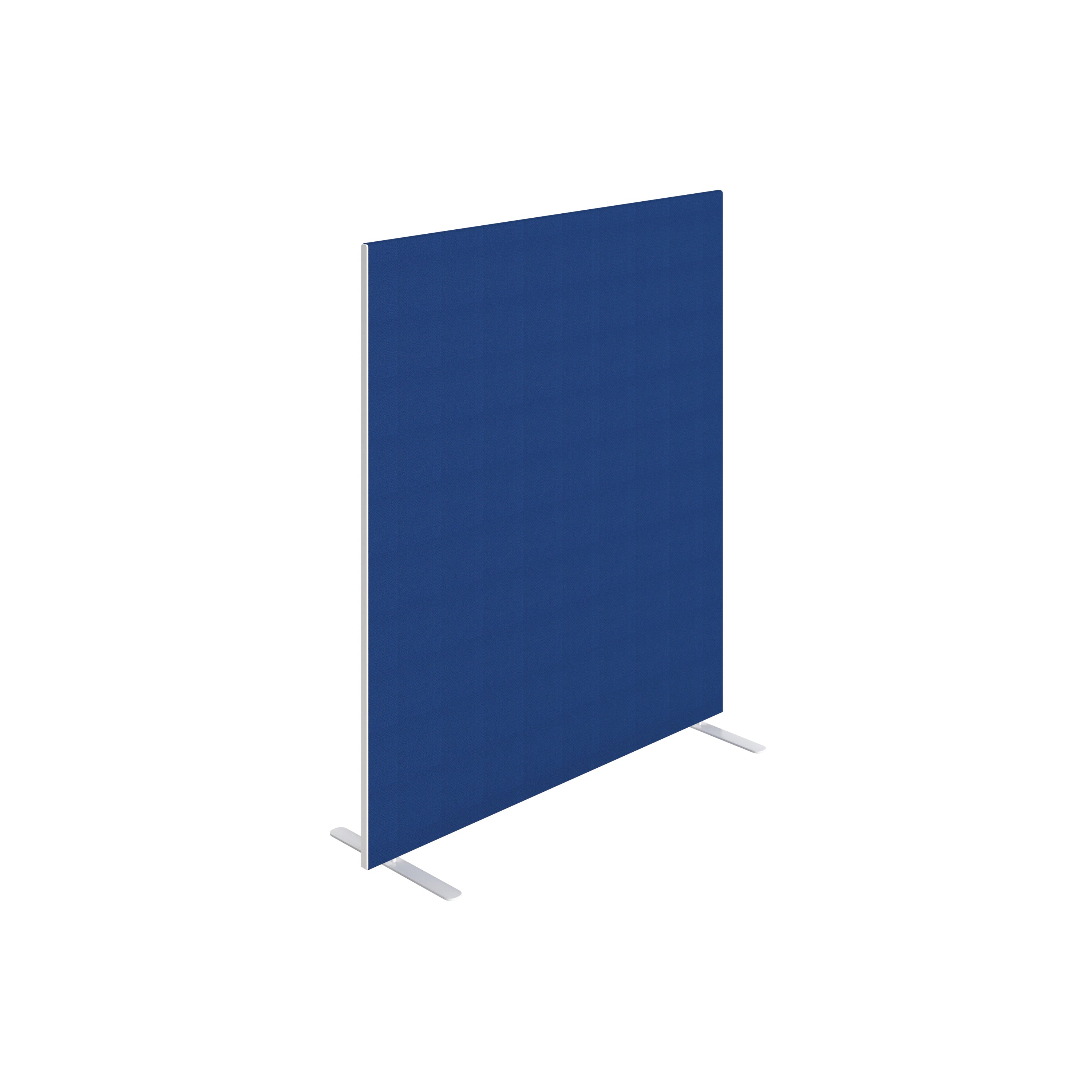 Jemini Floor Standing Screen 1400x25x1600mm Blue Kf90498