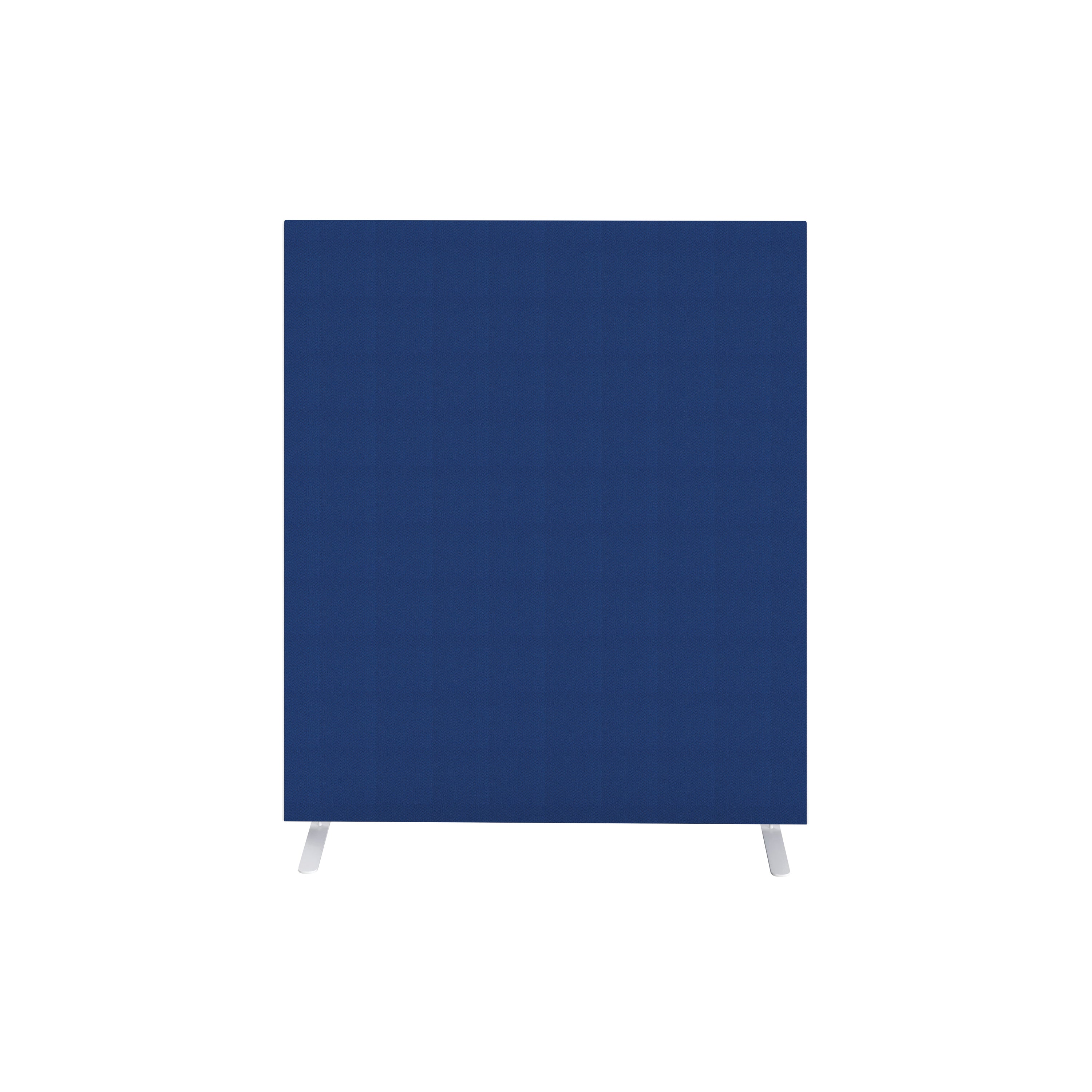 Jemini Floor Standing Screen 1400x25x1600mm Blue Kf90498