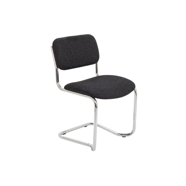 Jemini Summit Meeting Chair 490x565x835mm Charcoal Kf90507