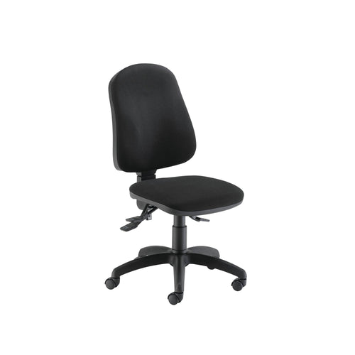 Jemini Teme Deluxe High Back Operator Chair 640x640x985-1175mm Black Kf90541