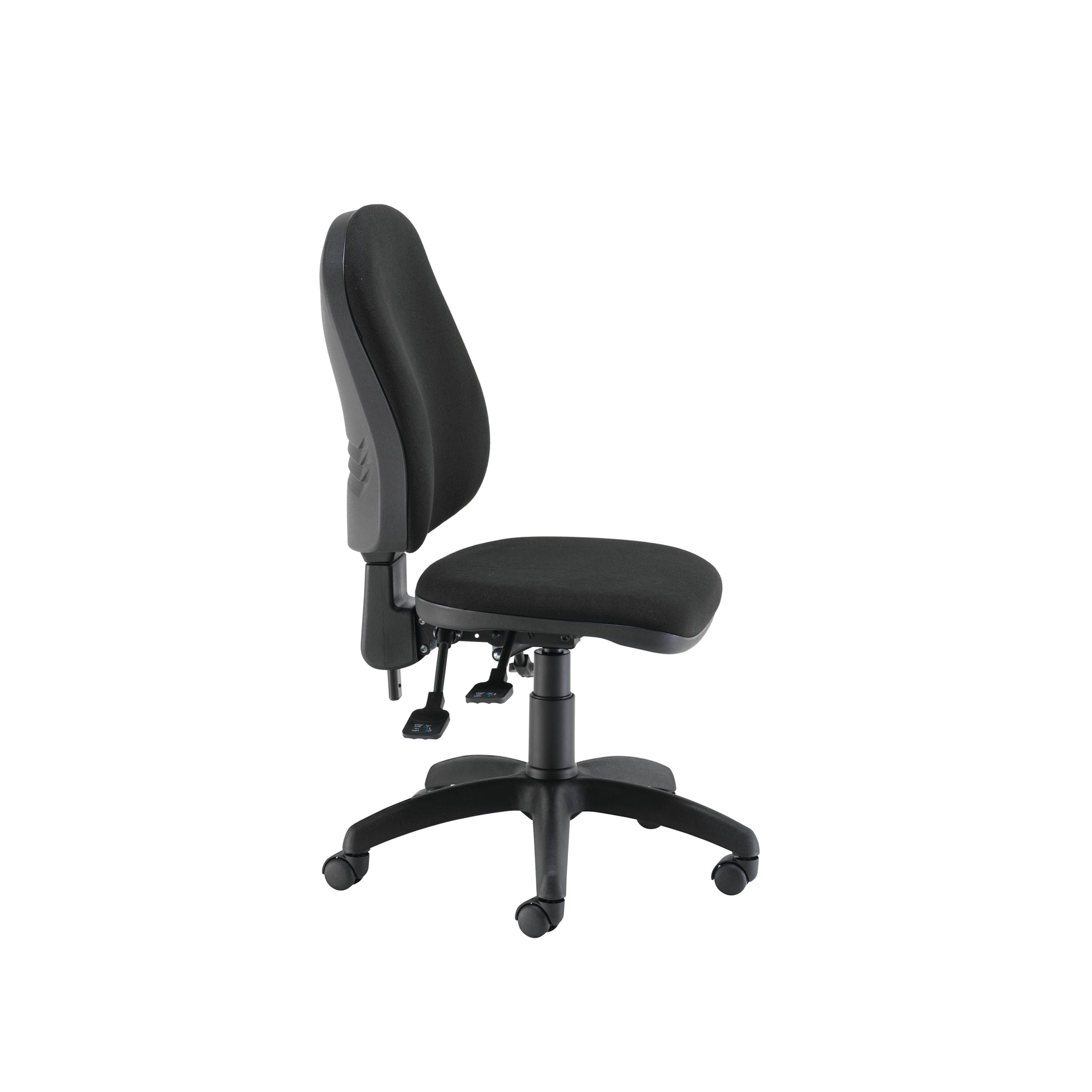 Jemini Teme Deluxe High Back Operator Chair 640x640x985-1175mm Black Kf90541