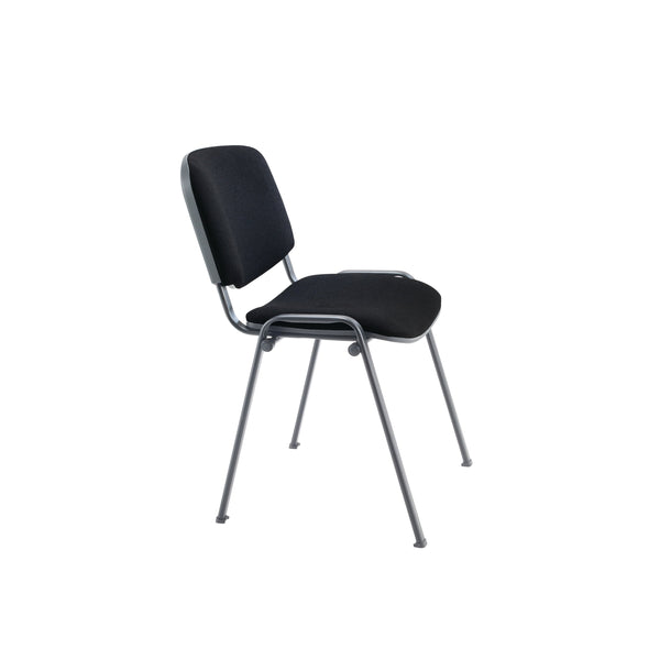 Jemini Ultra Multipurpose Stacking Chair 532x585x805mm Black Kf90552