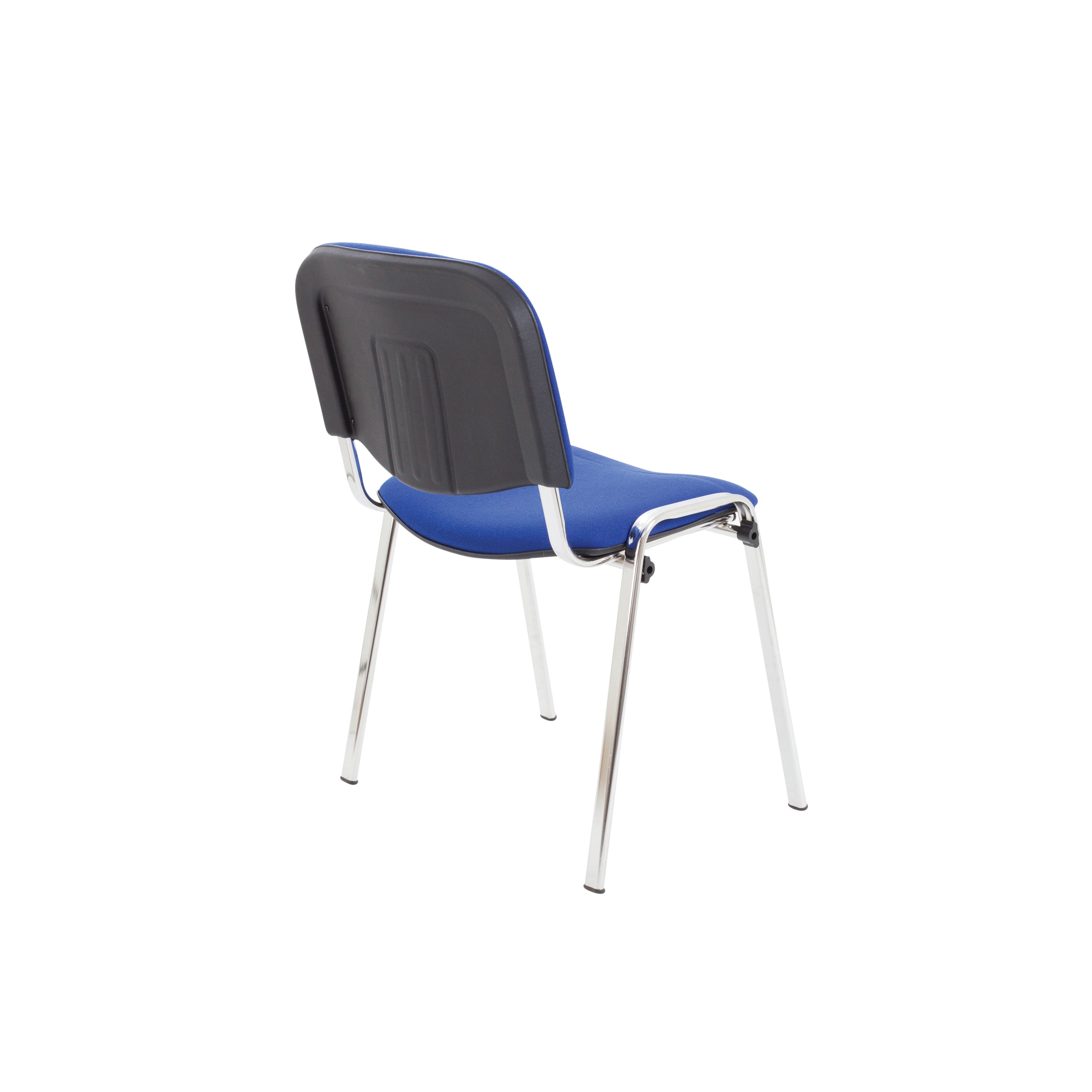 Jemini Multipurpose Stacking Chair 532x585x805mm Chrome/blue Polyurethane Kf90562