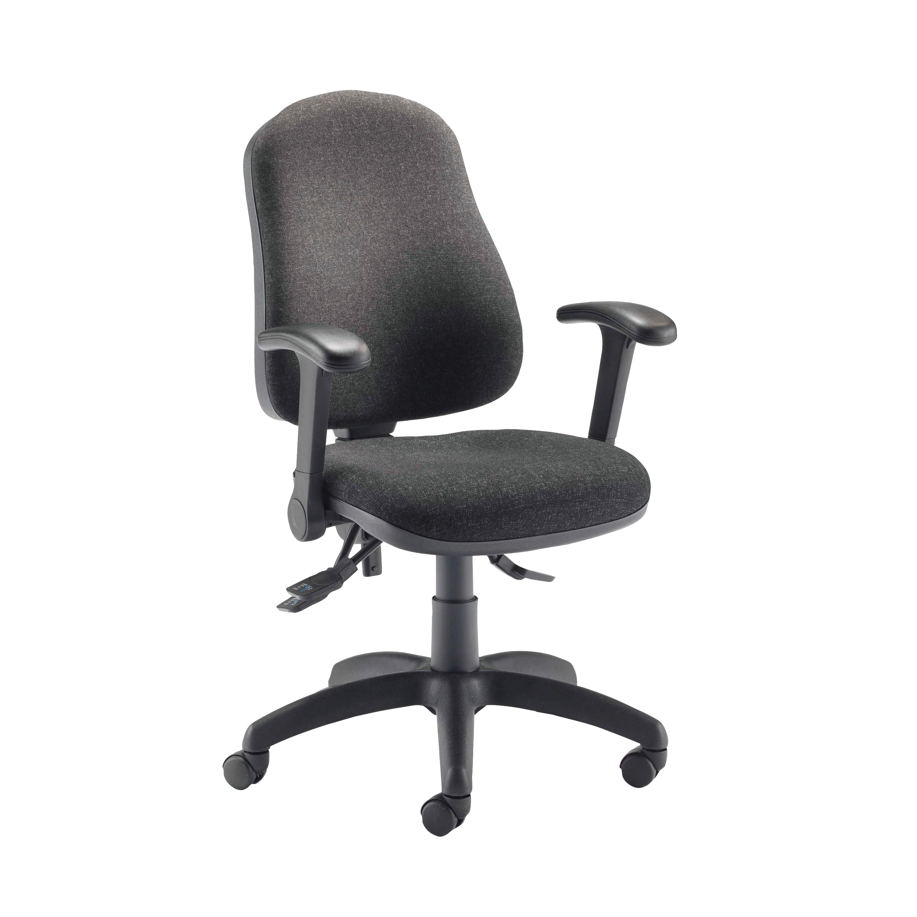 Jemini Folding Arms For Use With Jemini Teme Chairs 245x510x230mm Black â€“ (Pack of 2)