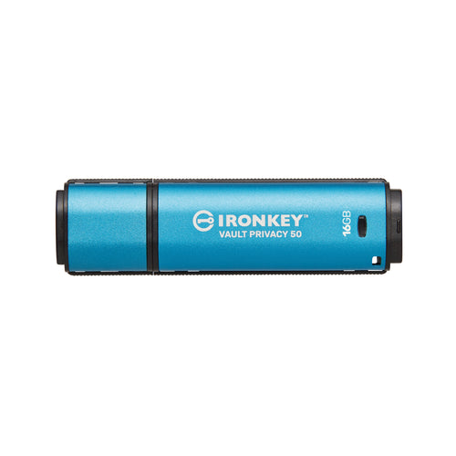 Kingston Ironkey Vault Privacy 50 Encrypted Usb 16gb Flash Drive Ikvp50/16gb
