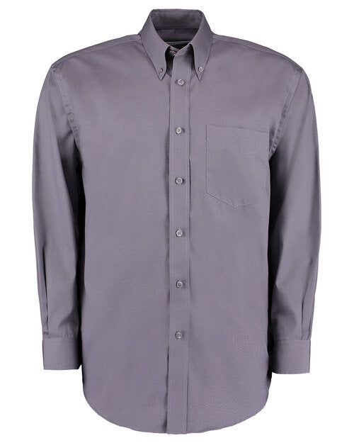 KUSTOM KIT Mens Coporate Oxford L/L Shirt