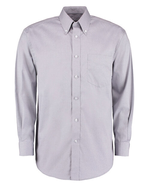 KUSTOM KIT Mens Coporate Oxford L/L Shirt