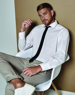 Kustom Kit KK131 Tailored Fit Business Long Sleeve Shirt - thumbnail 2