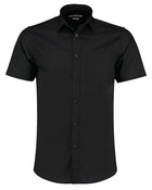 KUSTOM KIT Mens Poplin Short Sleeve Shirt