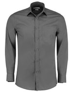 KUSTOM KIT Mens Poplin Long Sleeve Shirt - thumbnail 3
