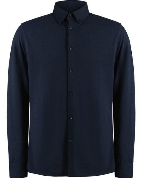 Kustom Kit K143 Tailored Fit Superwash 60 Pique Shirt - [CLEARANCE]