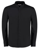 Kustom Kit KK161 Tailored Fit Mandarin Collar Long Sleeve Shirt - thumbnail 1