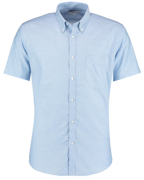 Kustom Kit KK183 Slim Fit Workwear Oxford Short Sleeve Shirt