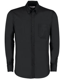 Kustom Kit KK184 Slim Fit Workwear Oxford Long Sleeve Shirt