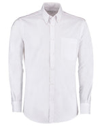 Kustom Kit KK184 Slim Fit Workwear Oxford Long Sleeve Shirt - thumbnail 6