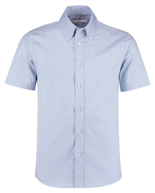Kustom Kit KK187 Tailored Premium Short Sleeve Oxford Shirt