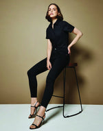 Kustom Kit KK241 Ladies Tailored Fit Poplin Short Sleeve Shirt - thumbnail 2