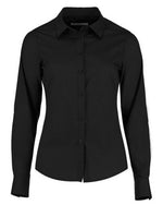 Kustom Kit KK242 Ladies Tailored Fit Poplin Long Sleeve Shirt - thumbnail 1