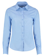 Kustom Kit KK242 Ladies Tailored Fit Poplin Long Sleeve Shirt - thumbnail 6