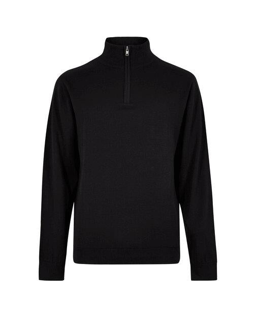 KUSTOM KIT Regular Fit Arundel 1/4 Zip Sweater