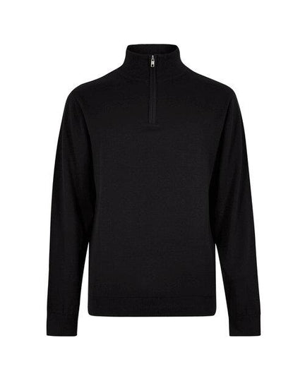 KUSTOM KIT Regular Fit Arundel 1/4 Zip Sweater