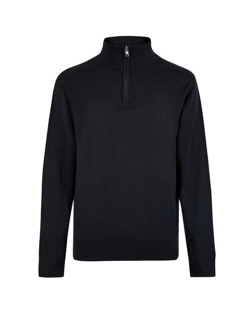 KUSTOM KIT Regular Fit Arundel 1/4 Zip Sweater