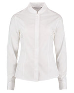 Kustom Kit KK261 Ladies Tailored Fit Mandarin Collar Long Sleeve Shirt - thumbnail 4