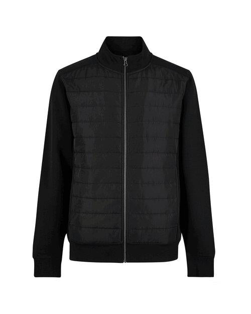 KUSTOM KIT Quilted Full Zip Sweatshirt