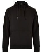 KUSTOM KIT Regular Fit 1/4 Zip Hoodie - thumbnail 1