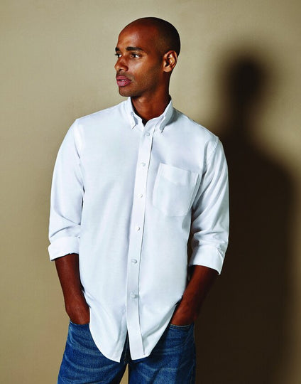 Kustom Kit KK351 Classic Fit Workwear Long Sleeve Oxford Shirt