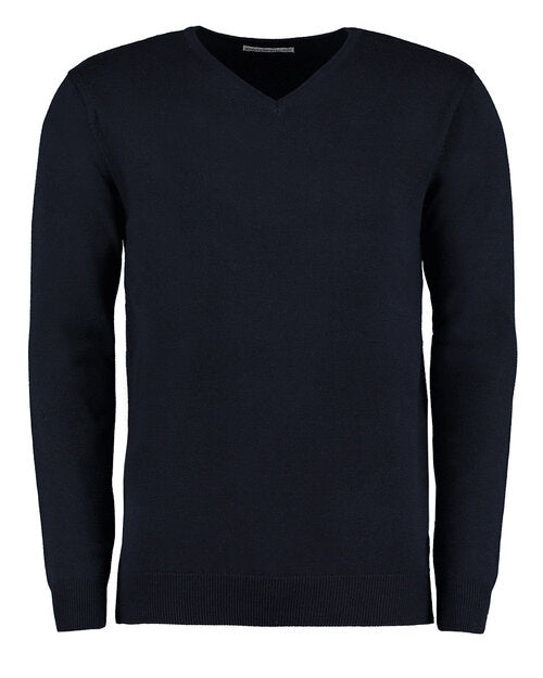 Kustom Kit KK352 Regular Fit Arundel V-Neck Long Sleeve Sweater