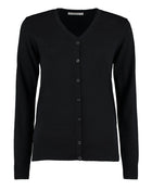 Kustom Kit KK354 Ladies Classic Fit Arundel V-Neck Long Sleeve Cardigan