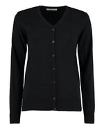 Kustom Kit KK354 Ladies Classic Fit Arundel V-Neck Long Sleeve Cardigan - thumbnail 1