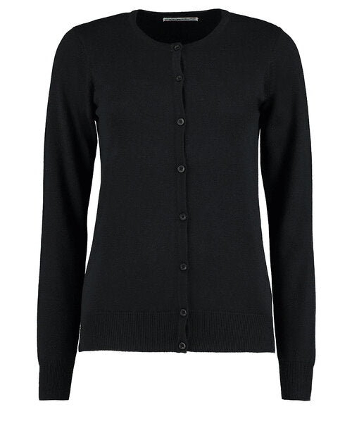 Kustom Kit KK355 Ladies Classic Fit Arundel Crew Neck Long Sleeve Cardigan