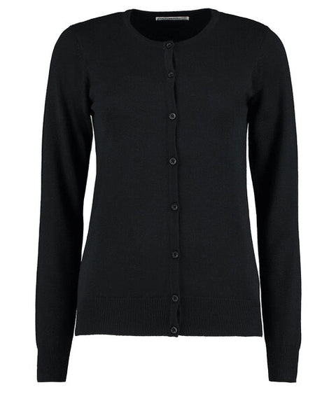 Kustom Kit KK355 Ladies Classic Fit Arundel Crew Neck Long Sleeve Cardigan