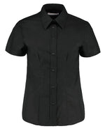 Kustom Kit KK360 Ladies Tailored Fit Workwear Oxford Short Sleeve Shirt - thumbnail 1