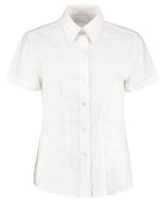 Kustom Kit KK360 Ladies Tailored Fit Workwear Oxford Short Sleeve Shirt - thumbnail 7