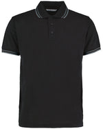 Kustom Kit KK409 Classic Fit Tipped Collar Two Tone Polo - thumbnail 12