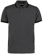 Kustom Kit KK409 Classic Fit Tipped Collar Two Tone Polo - thumbnail 16