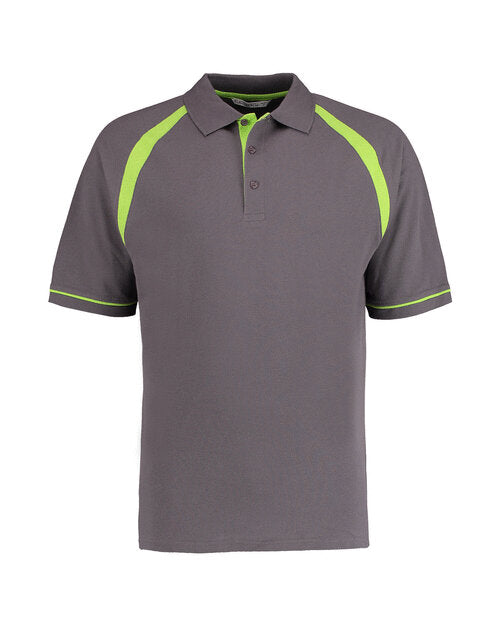 Kustom Kit KK615 Classic Fit Oak Hill Two Tone Polo