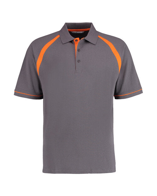 Kustom Kit KK615 Classic Fit Oak Hill Two Tone Polo